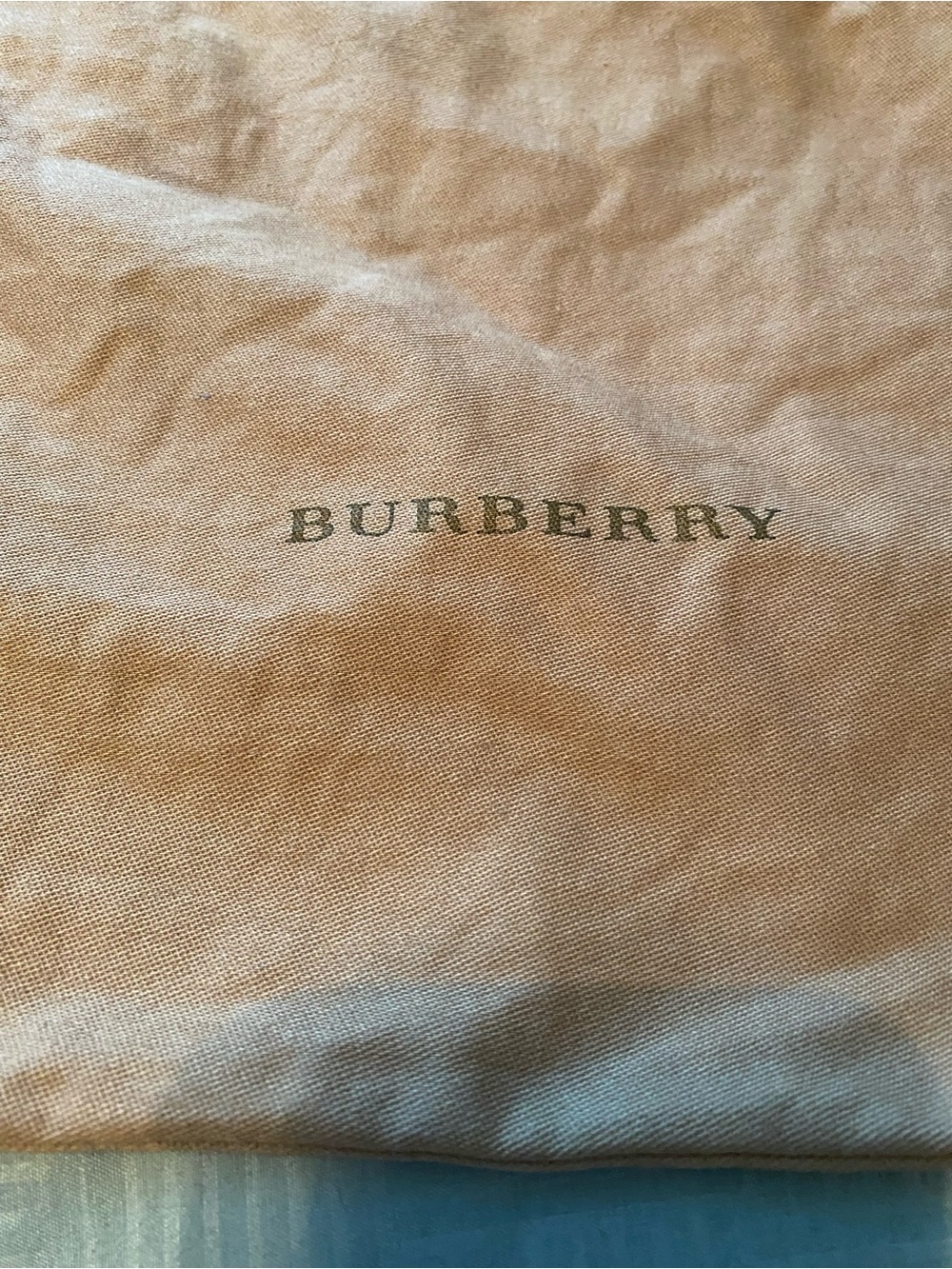 🌸 Burberry Dust bag - Wallet / Small Bag With  Drawstring - Picture 4 of 9